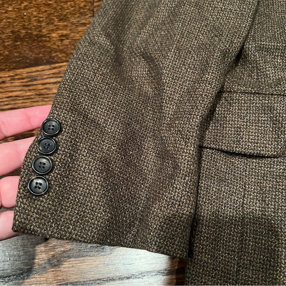 Pal Zileri Wool Cashmere Blend Sport Twead Coat Sz 50 (40 US) - Picture 3 of 7